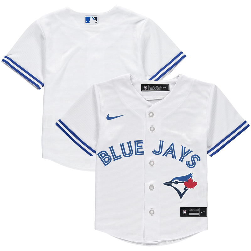 MLB Toddler Toronto Blue Jays Nike White Home 2020 Replica Team Jersey 